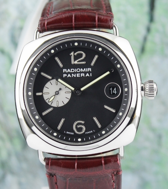 (image for) RARE PANERAI RADIOMIR LIMITED EDITION 42MM WITH ZENITH AUTOMATIC MOVEMENT / PAM 141 "E" SERIES